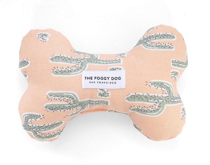Cactus Garden dog chew toy gift // Southwestern dog squeaky Etsy