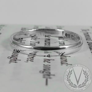 Delightful .999 Pure Silver Ring with FREE Ring Box