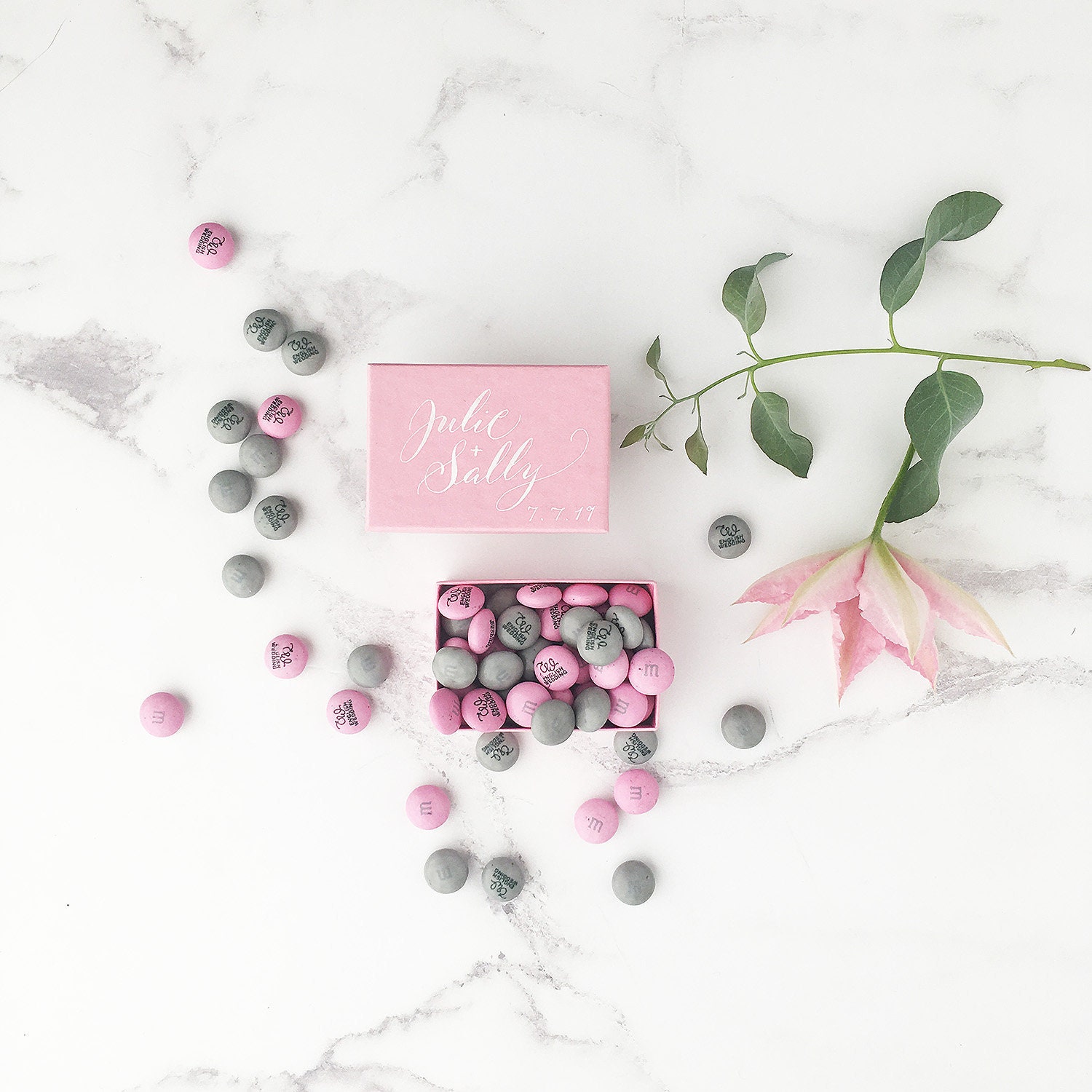 Luxury Pink Wedding Favour Boxes Romantic Wedding Favours