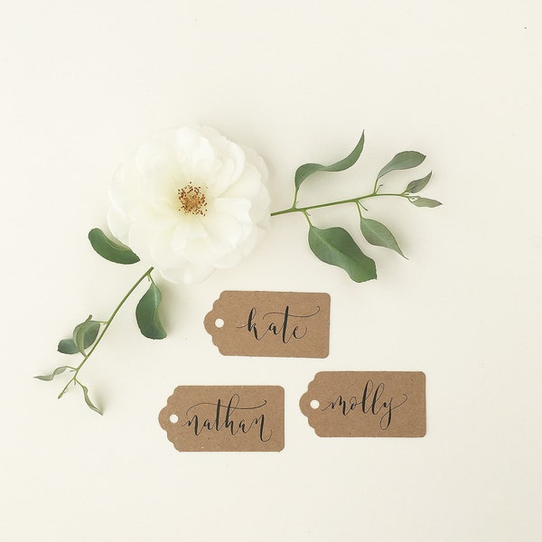 Wedding Name Tags Etsy UK