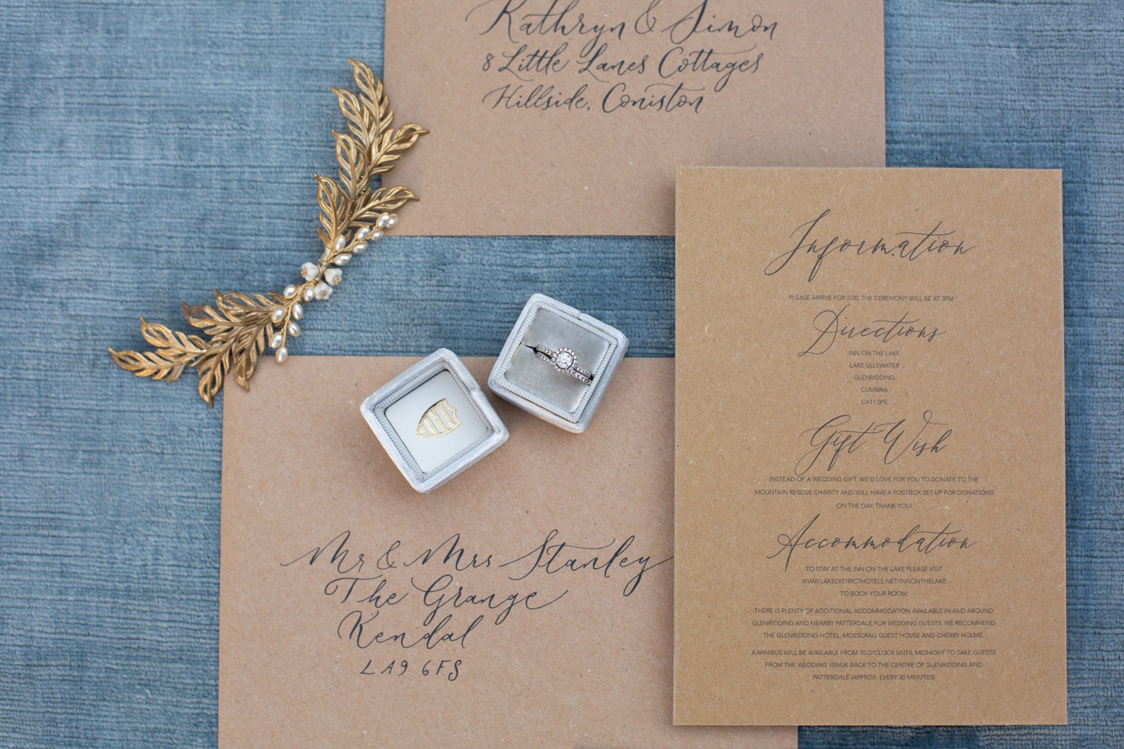 Rustic Elegant Wedding Invitations / Sustainable Recycled Etsy UK