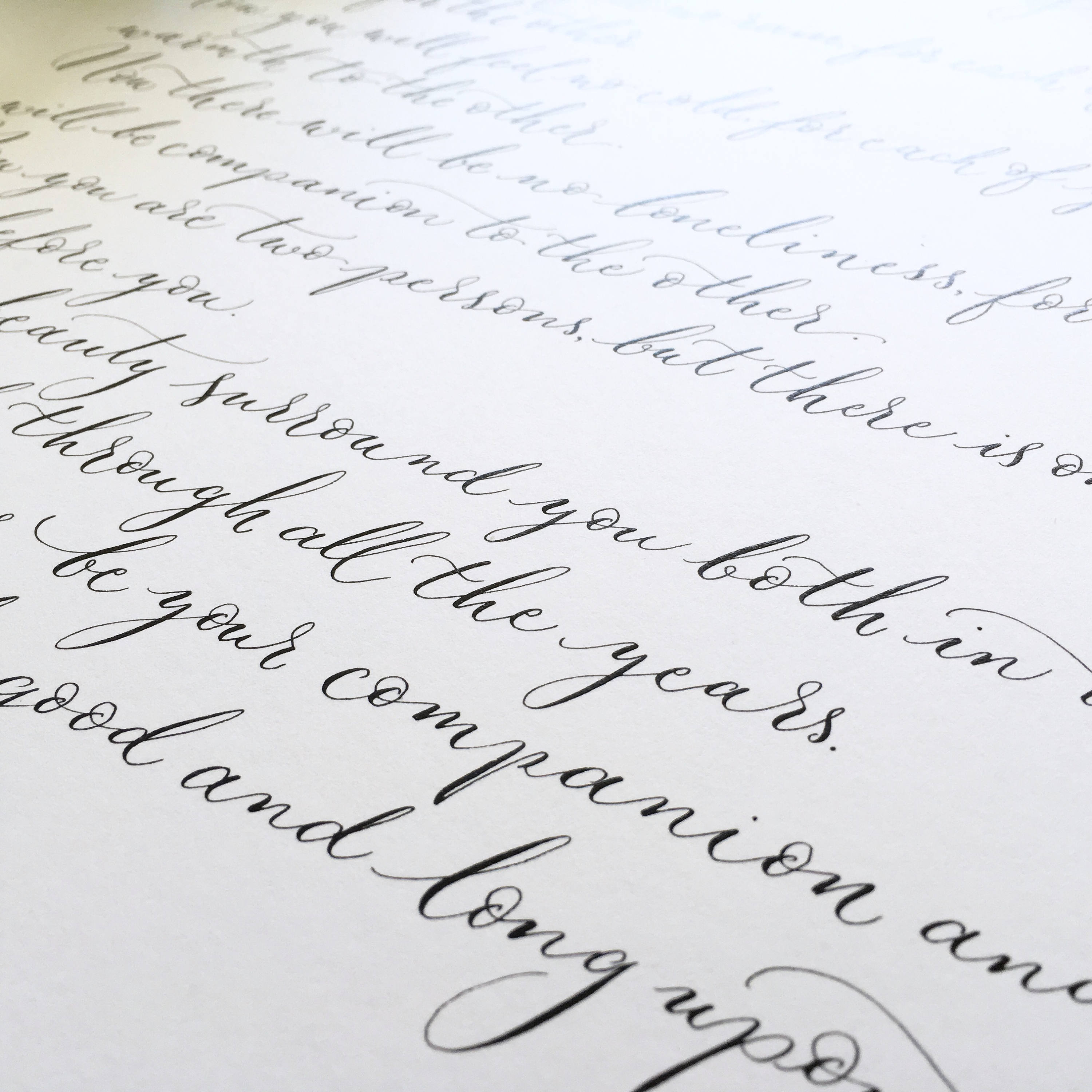 Apache Blessing Wedding Reading Calligraphy Print Popular Wedding