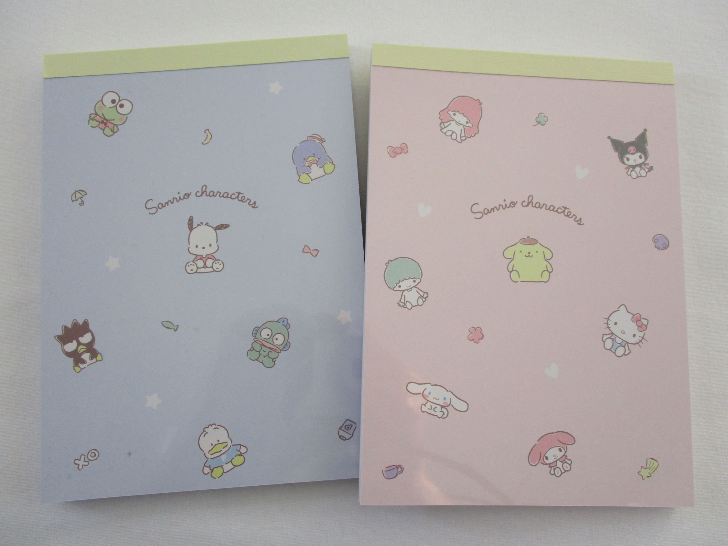 Sanrio Characters Secret Memo Pad Sweets Parlor Chill Time My Melody Kuromi  Pompompurin Cinnamoroll Pochacco Tuxedo Sam Stationery – Paper Cola
