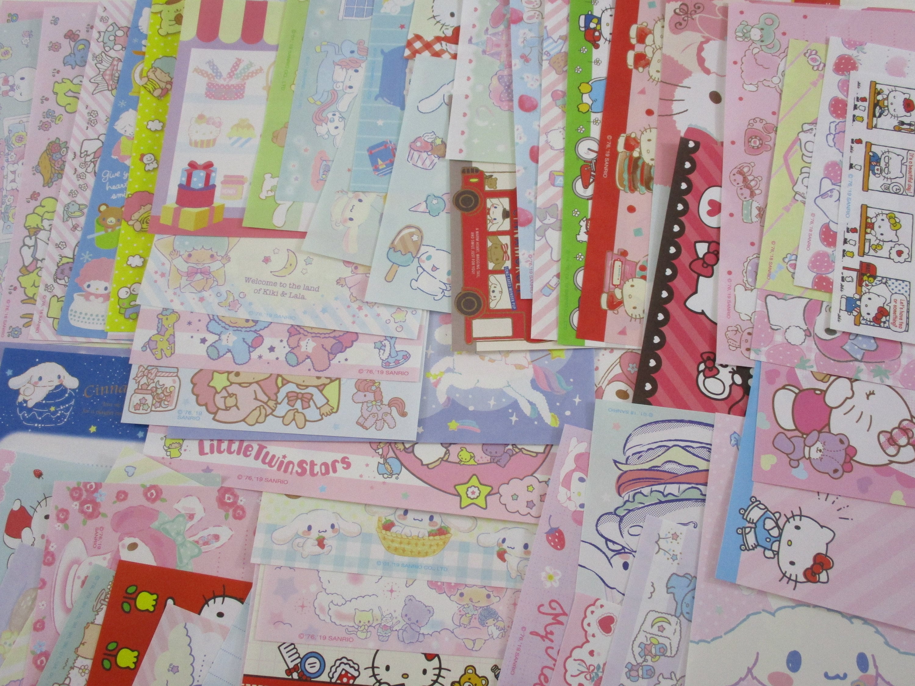 Sanrio Plastic Mini Resealable Bags Sanrio Characters, Little Twin Stars,  Kuromi, My Melody 