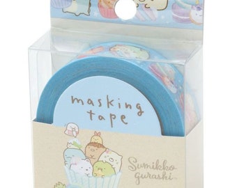 Washi Tape Sumikko Gurashi San-X Sweet Cupcake Deco Masking Stationery Stationary Scrapbook gift girl Cute Kawaii Project Craft Journal