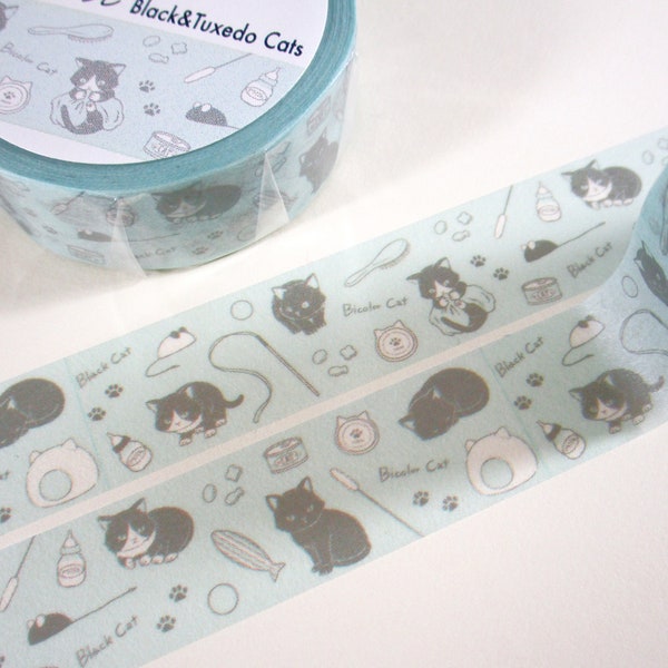 Playful Cat toy kitten rat cute pet Washi Tape Deco Masking Stationery Planner Journal Craft Art organizer diary saien healthy