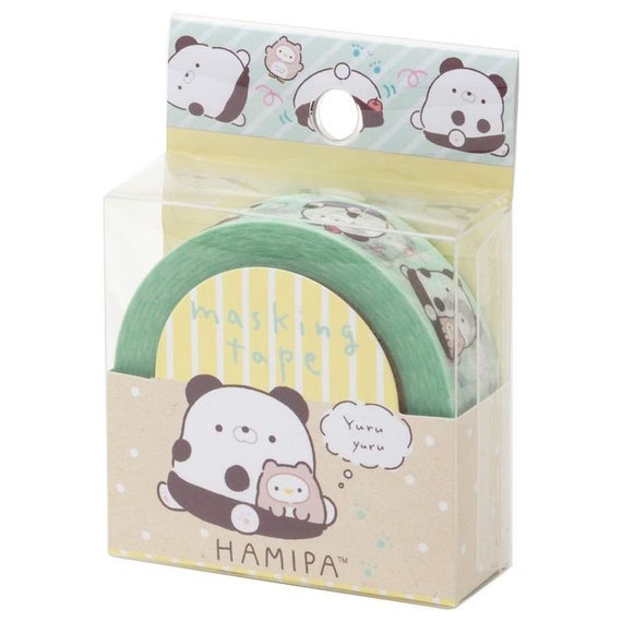 Washi Tape Hamipa Panda Bear San-x Deco Masking Stationery Stationary  Scrapbook Gift Girl Cute Kawaii Project Craft Journal 