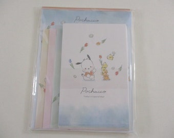 Collectible Sanrio Pochacco Dog Special Day Stationery Writing Paper Envelope Letter Set gift journal stationary