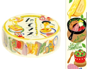 Pasta Cheese Italian Food Tomato Soup Bread Washi Tape Deco Masking Stationery Planner Journal Scrapbook Craft Art healthy brunch food wc