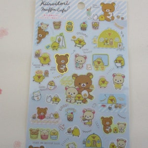 Cute Kawaii San-X Rilakkuma Sticker Sheet 2019 - Always with
