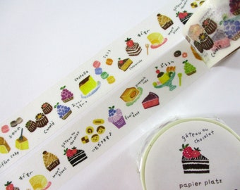 Berry Berries Sweet Dessert Macaroon Chocolate Cookie Pudding Deco Washi Tape Crafts washi  planner organizer papier stationery stationary