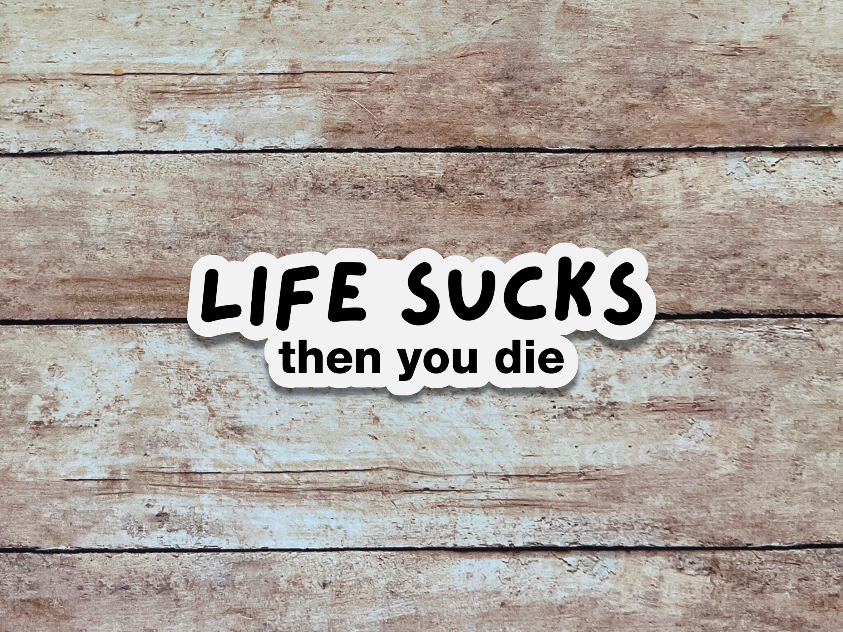Life Sucks And Then You Die
