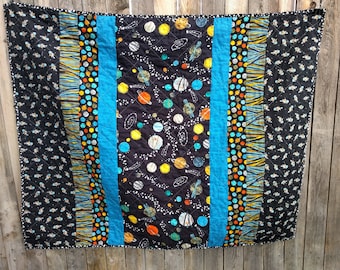 Space Themed Quilt - Etsy