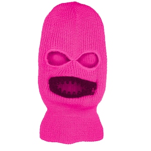 Creepy AF Ski Mask With Oversized BLACK Teeth Zipper Mouth Grill Teeth ...