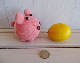 Stuffed animal pig toy - Funny soft sock toy for children - Piglet