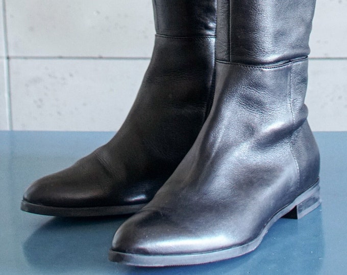 SIMPLE Vintage Overknee High Heel Classic Thigh Boots 39 - Etsy