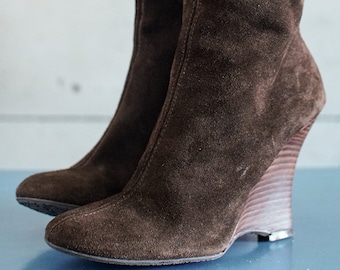 EUR38 US7.5 ジャンマルコ ロレンツィ ヴィンテージ デザイナー