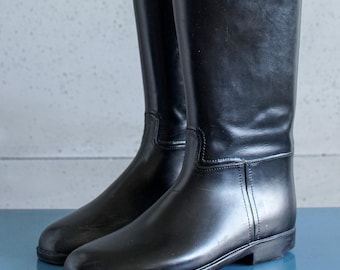 EUR38 US7.5 UK5 International rubber vintage riding boots