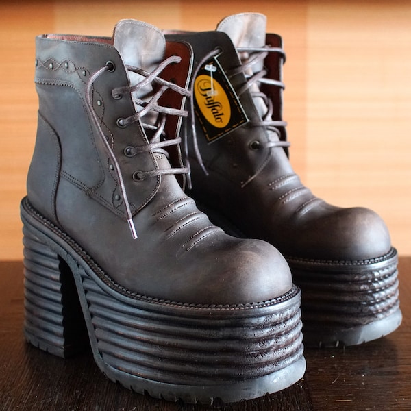 mens platform boots uk
