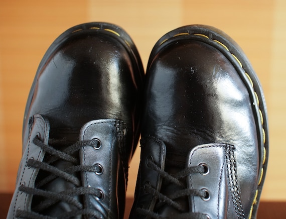 Made in ENGLAND Dr Martens 37 Steeltoe Platform Vintage Boots | Etsy  Singapore