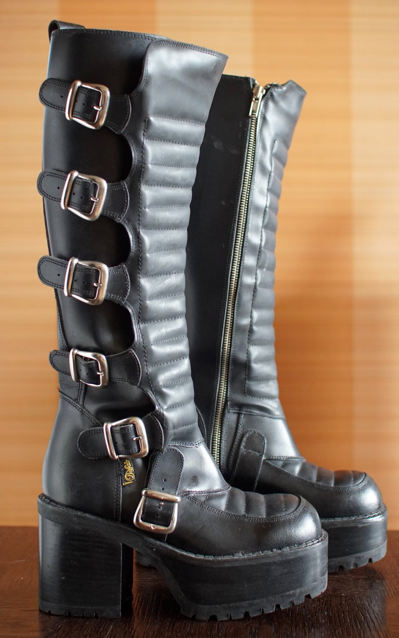 high quality platform boots