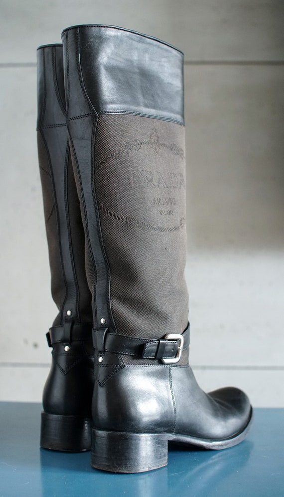 PRADA classic vintage boots Prada Milano - image 7