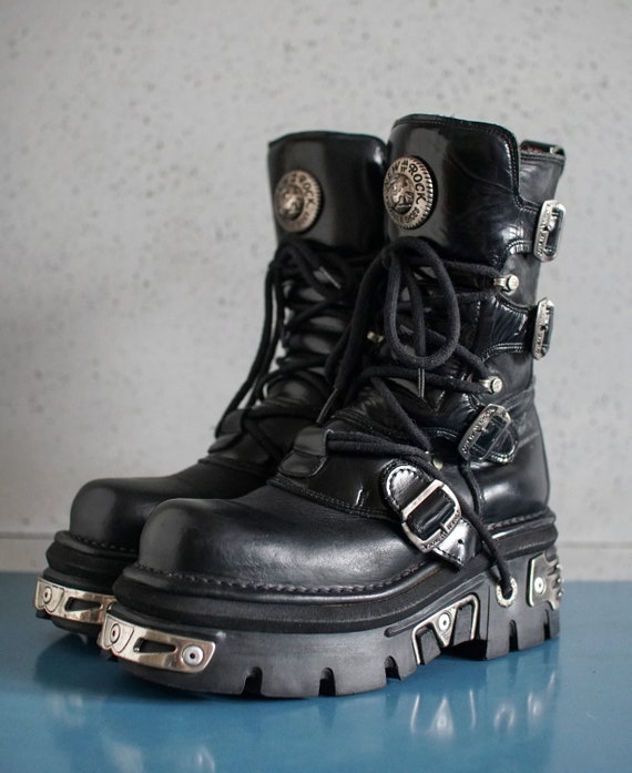 New Rock platform boots REACTOR  chunky boots cyb… - image 1