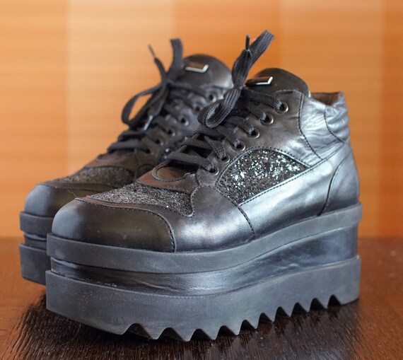 italian platform sneakers