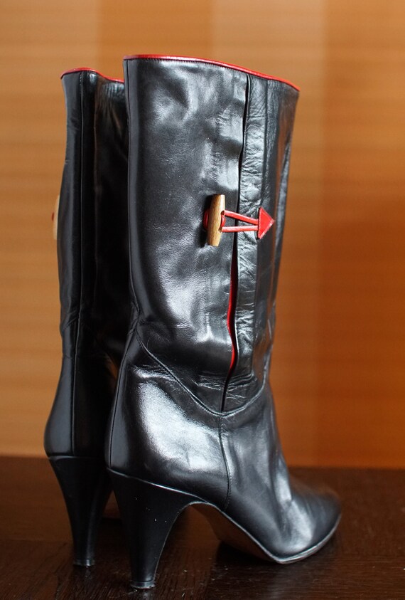 Italian Paolo e Desire 80s Stiletto boots