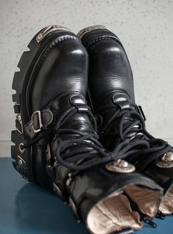 New Rock platform boots REACTOR  chunky boots cyb… - image 7