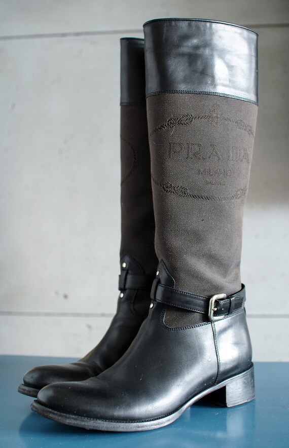 EUR37 US6.5 PRADA Classic Vintage Boots Prada Milano - Etsy EUR37 US6.5 PRADA Classic Vintage Boots Prada Milano - Etsy
