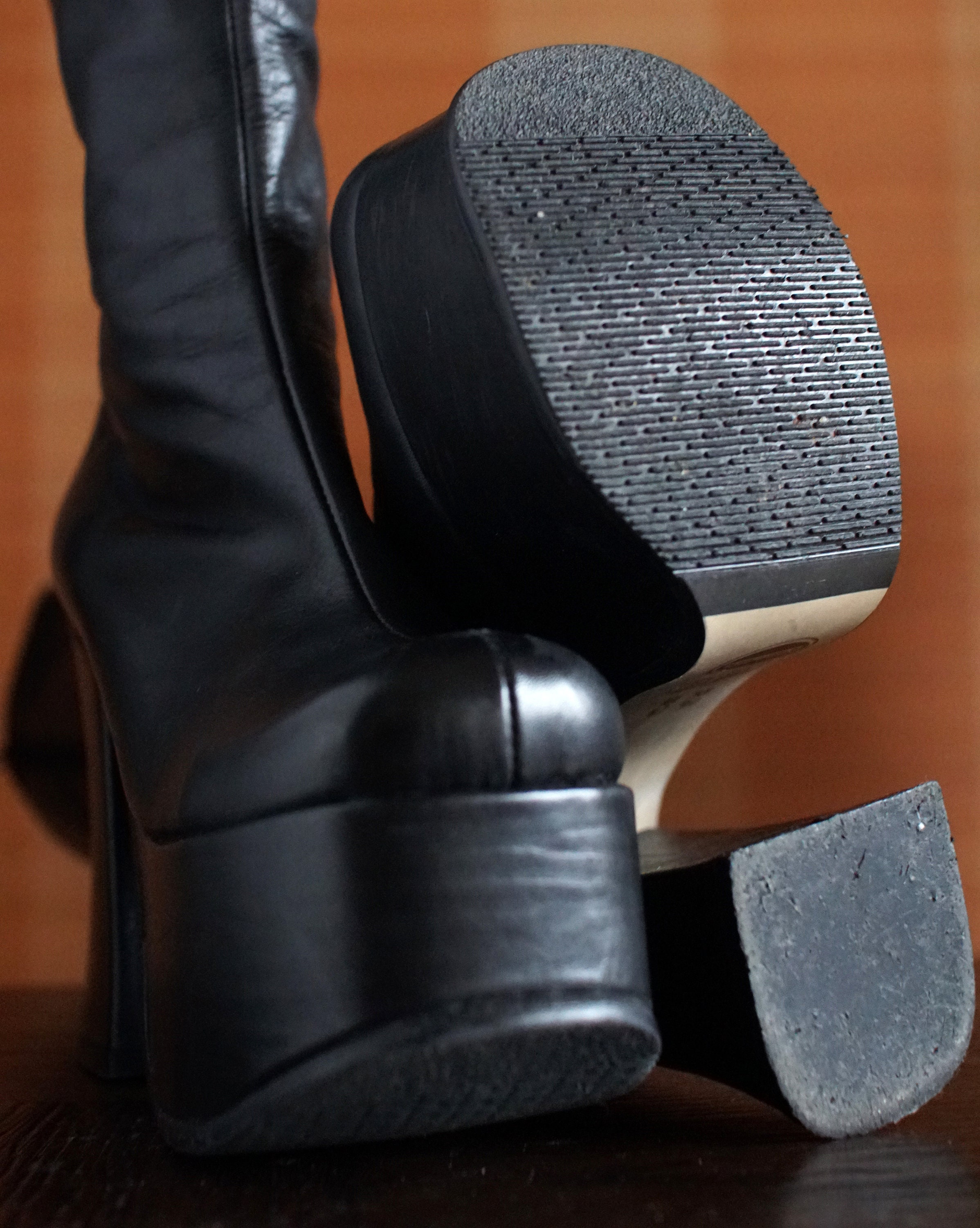 EUR39 8.5US BUFFALO T2417-73 Platform Boots, 1998 Year EUR39 8.5US BUFFALO T2417-73 Platform Boots, 1998 Year