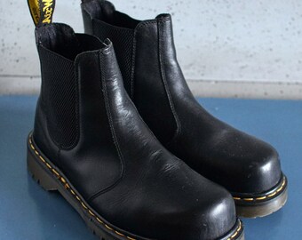 Dr martens steel toe cap chelsea boots clearance