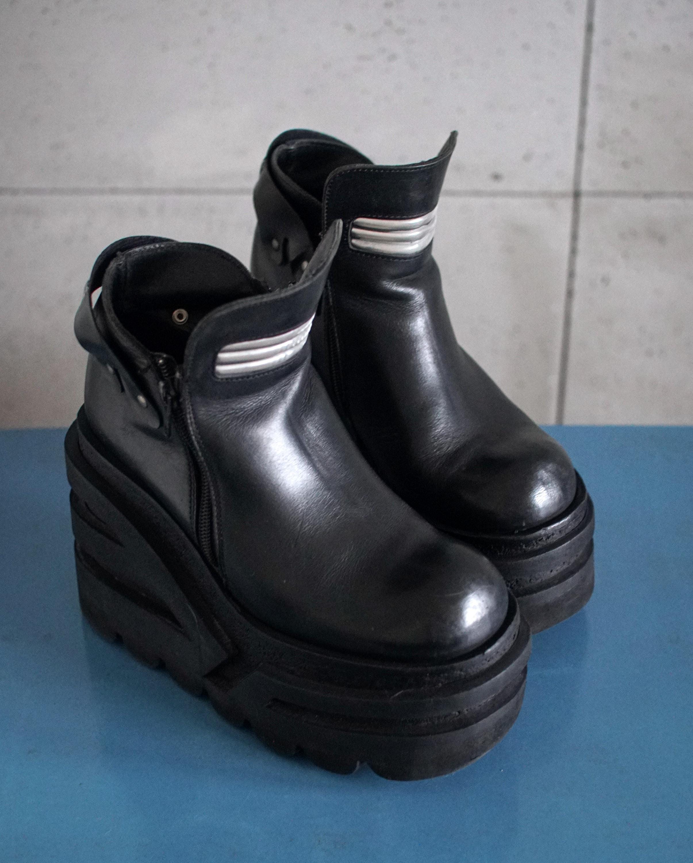 EUR37 US6.5 SONAX Platform Boots Super Rare MEGA Platform 90s