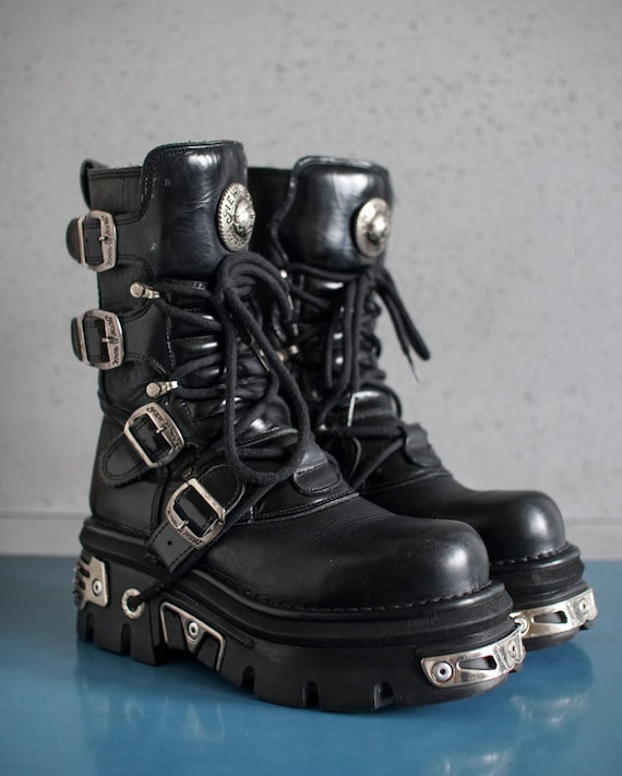 New Rock platform boots REACTOR  chunky boots cyb… - image 5