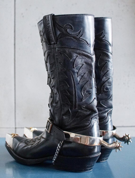 Pointy Bull Metal SANCHO Boots Cowboy Boots - Etsy