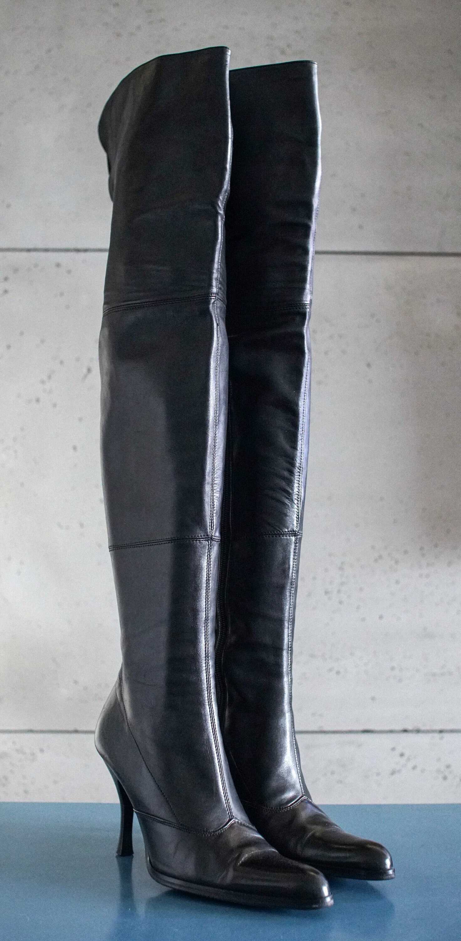 High R. Estima Overknee Boots Victorian 90s Design Gothic 