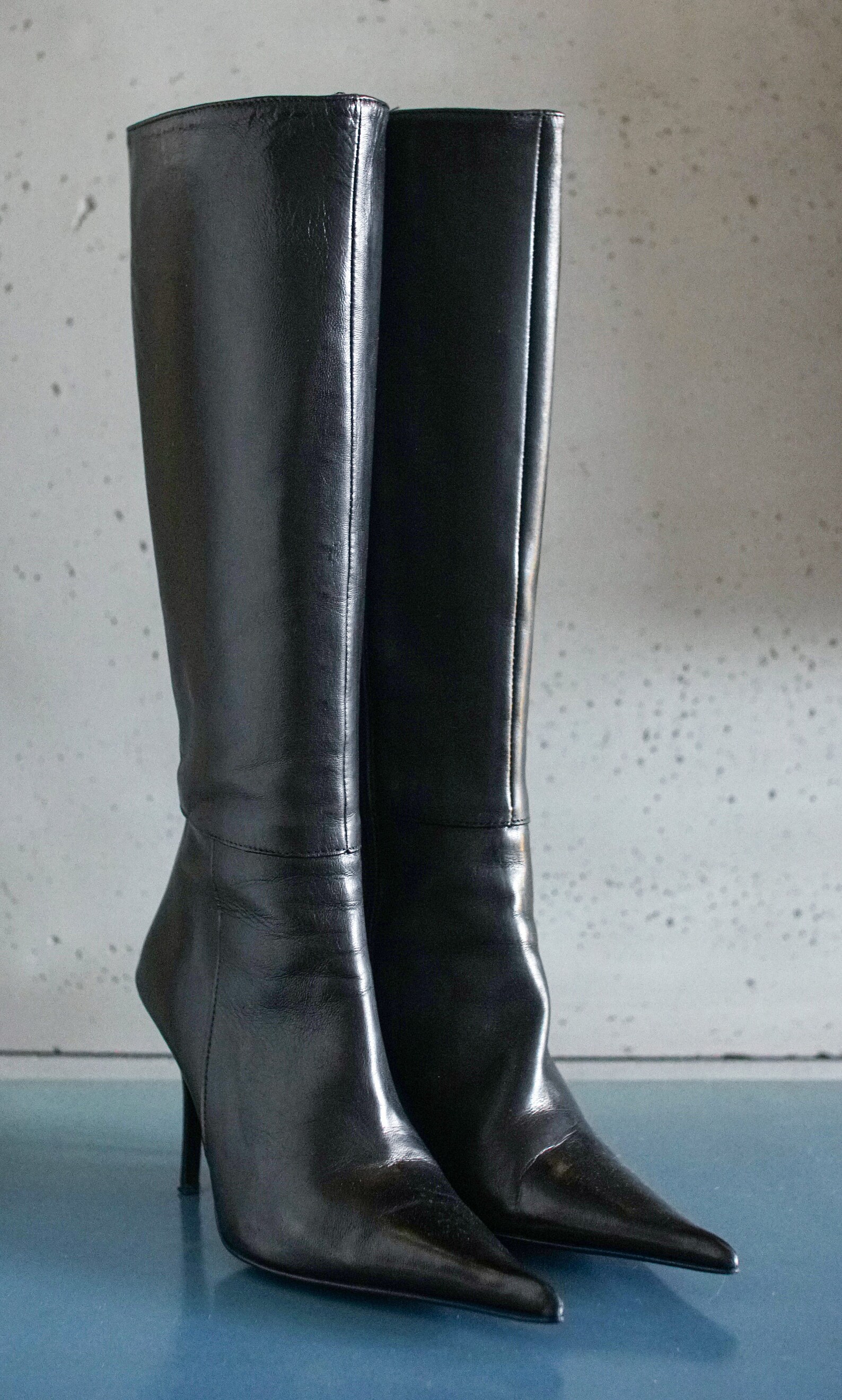 VENEZIA Vintage Super Pointy Fashion BOOTS 37 Etsy