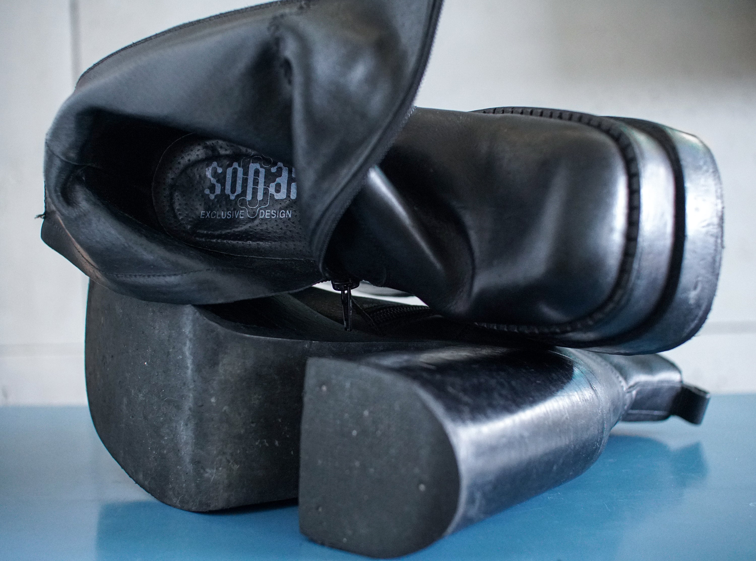 EUR39 US8.5 SONAX Buty Na Platformie Bardzo Rzadka Platforma MEGA