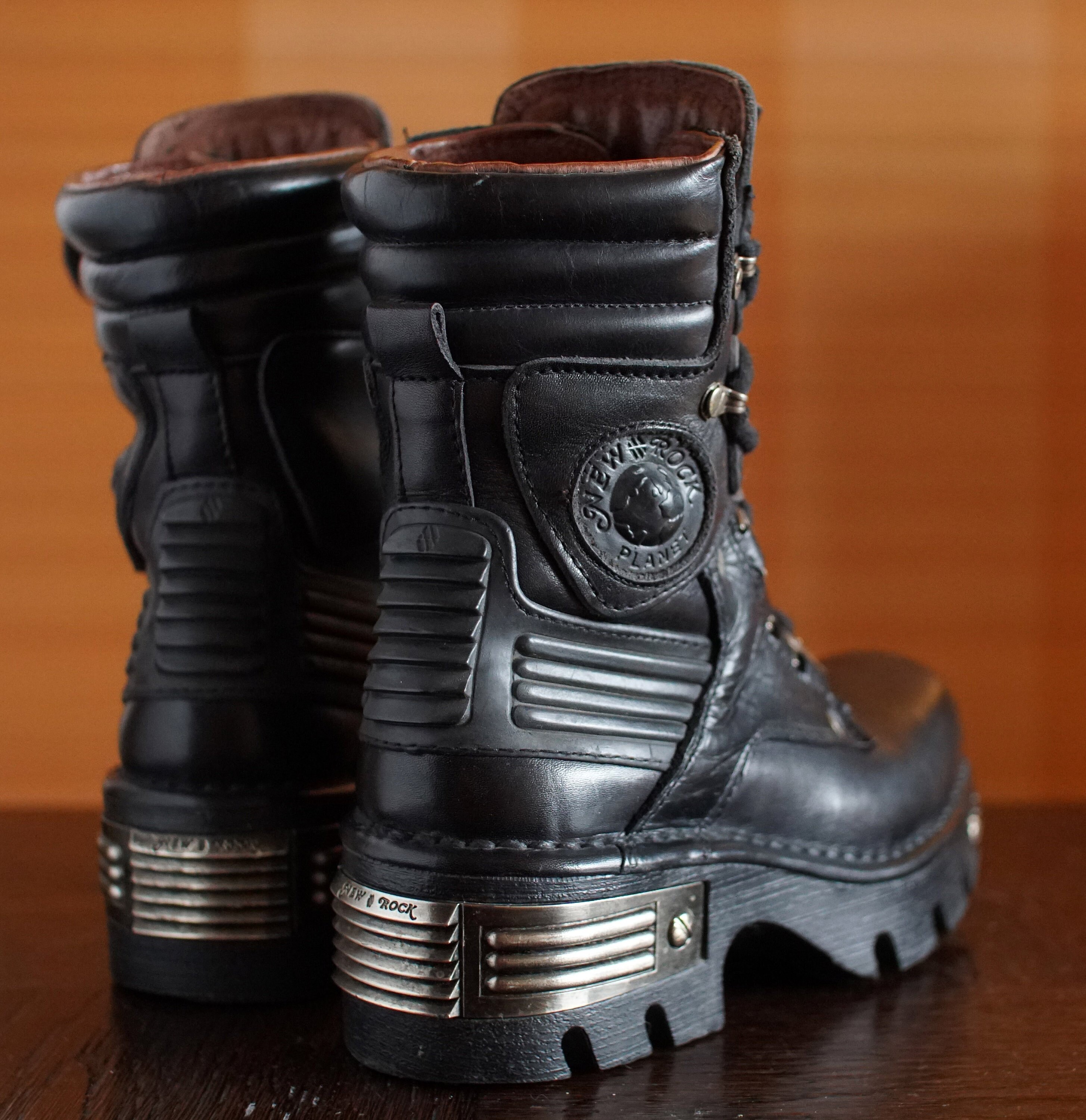 美品♥NEWROCK　TIGER　ニューロック 42サイズ New Rock Platform Boots Tiger Sole - Etsy