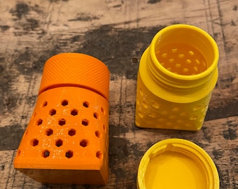 3D Printed Storage Container with Lid | Small Jar (SET OF 5)