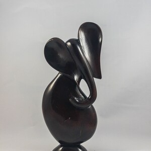 Handcrafted Carved Wooden Elephant Figurine