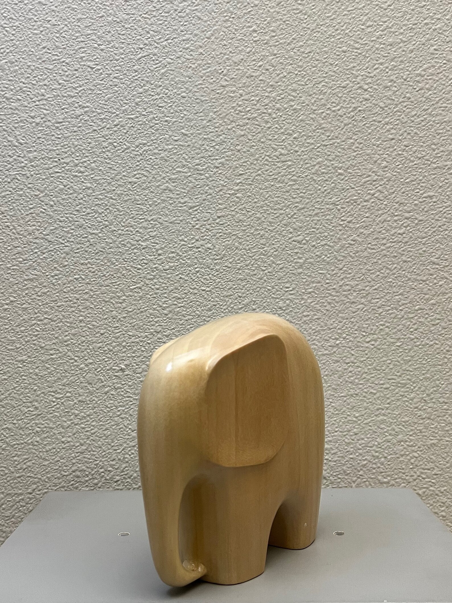 Handcrafted Carved Wooden White Elephant Figurine - Etsy