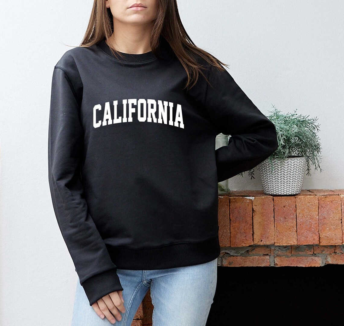 California Sweatshirt West Coast Shirt California Pullover | Etsy