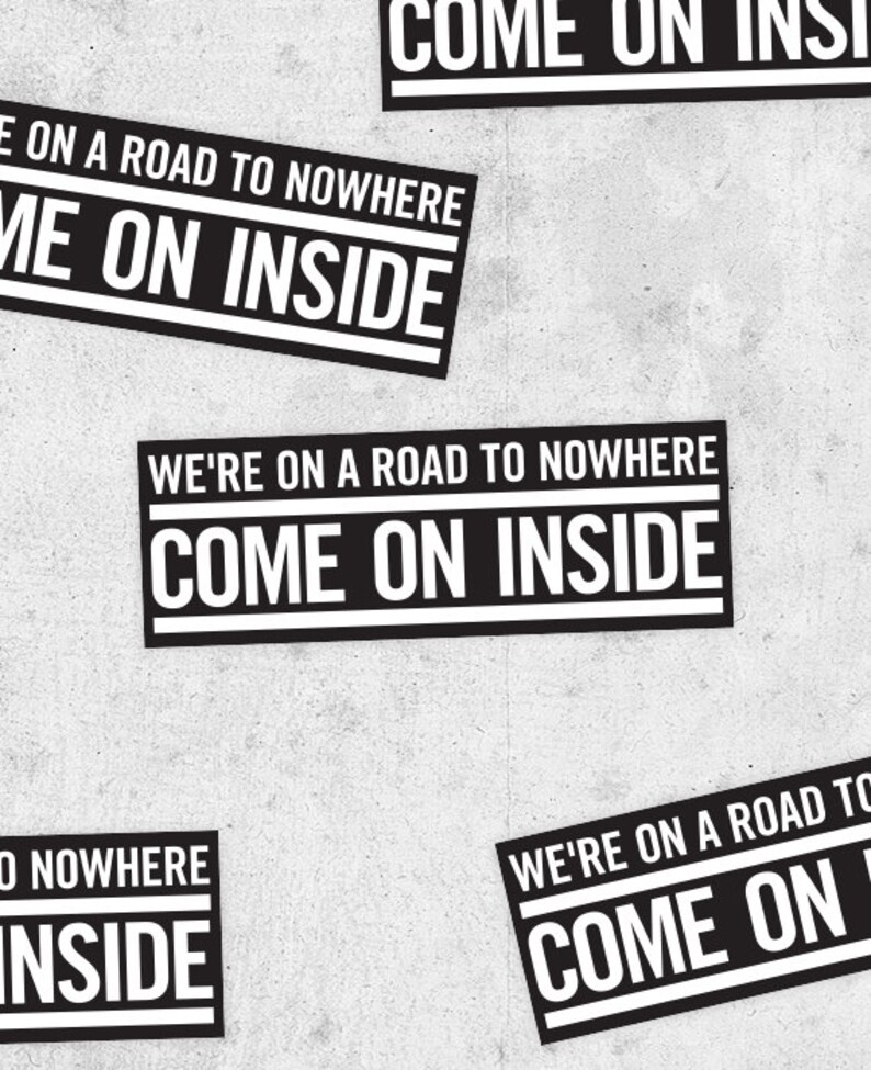 the road to nowhere talking heads the road to nowhere talking heads