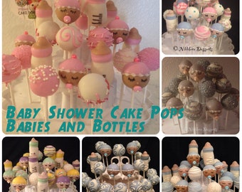 baby shower cake pop