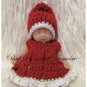 Clothes for a 7 inch silicone baby doll