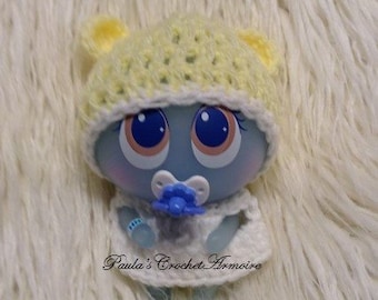 Clothes for neonate nerlie distroller dolls