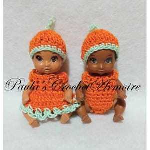 Clothes for 2.5-inch baby