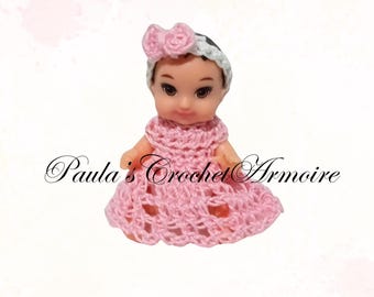 Outfits for a 2.5-inch baby doll